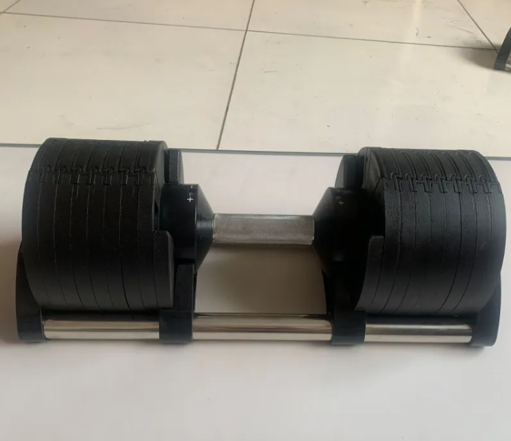 Quick Flex Adjustable Dumbbell – 1-Second Weight Change for Home Gym